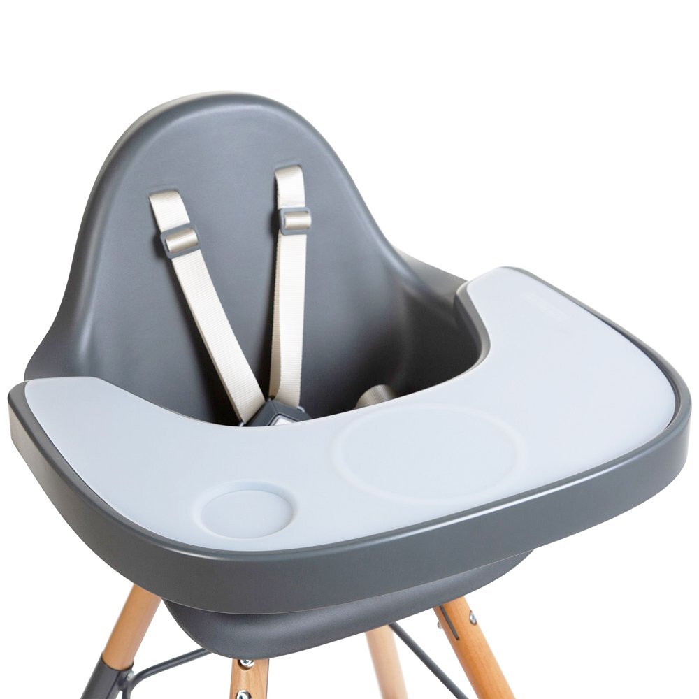 Childhome Tavita scaun de masa Evolu + protectie din silicon antracit