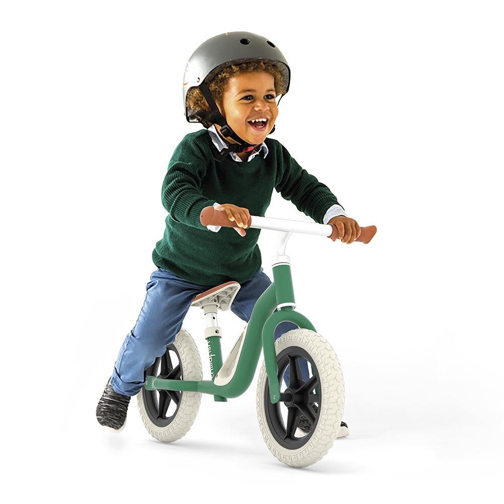 Chillafish Bicicleta de echilibru Charlie Forest Usoara Cu ghidon si sa reglabile Greutate 2.5 Kg Cu roti din spuma EVA 10 inch Pentru 18-48 luni