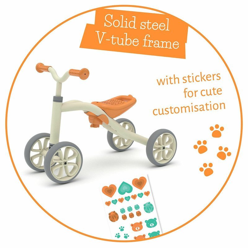 Chillafish Ride On Quadie Grey 1-3 ani greutate admisa 25 kg