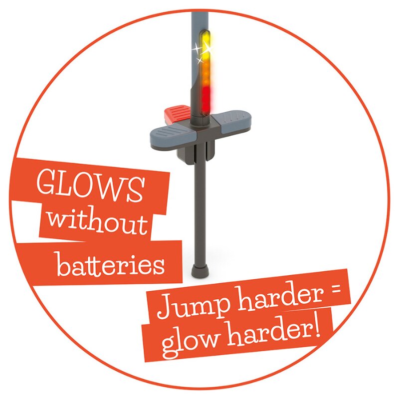 Chillafish Saritor pentru adolescenti Poogi Glow Papaya stick pogo