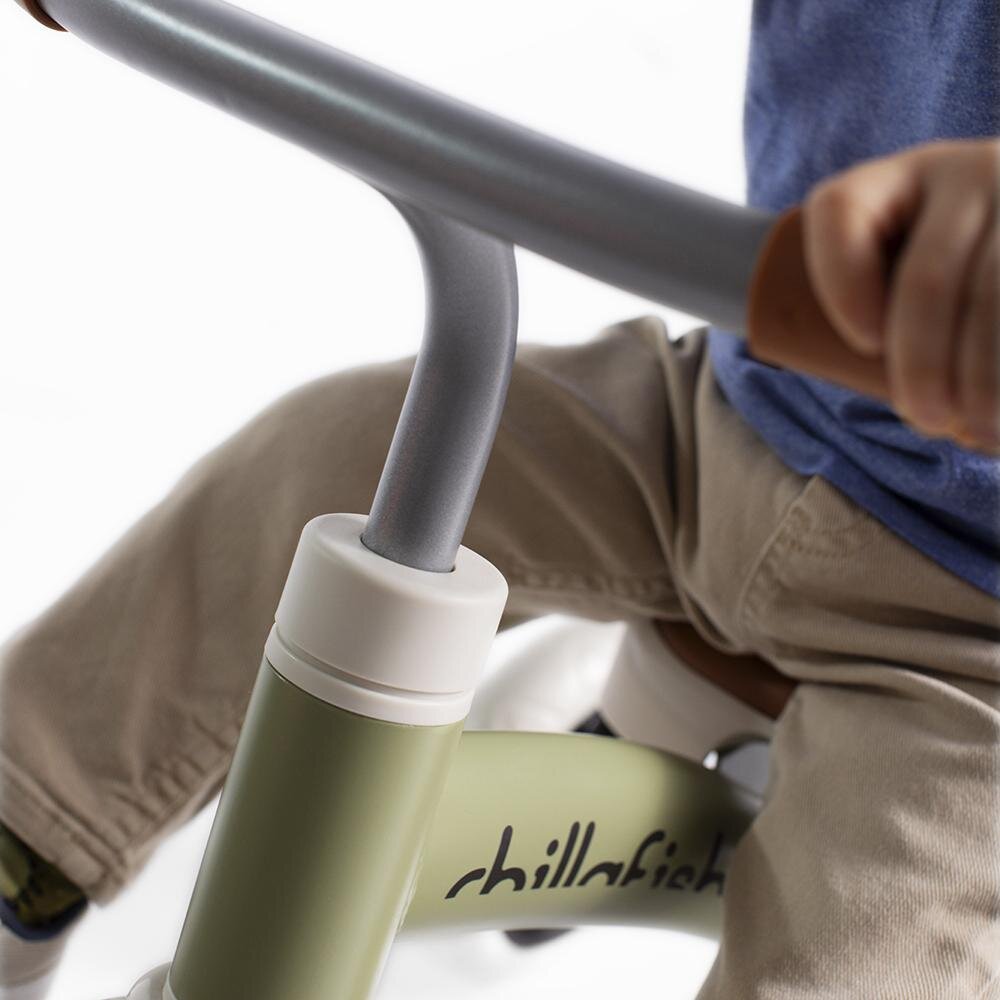 Chillafish Tricicleta pentru copii Ziggi Olive 2-5 ani greutate admisa 25 kg