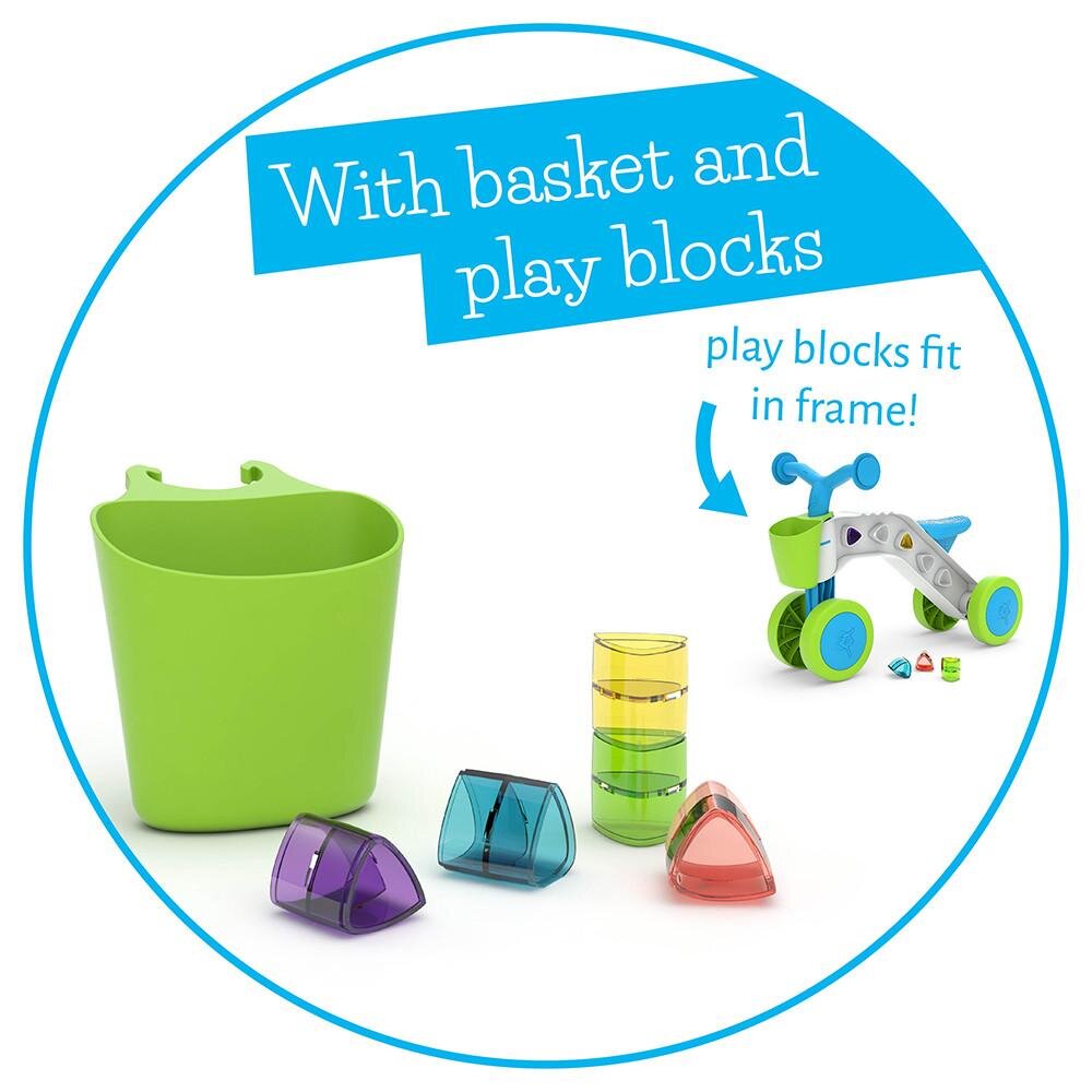 Chillafish Vehicul pentru copii ItsiBitsi Blocks Blue