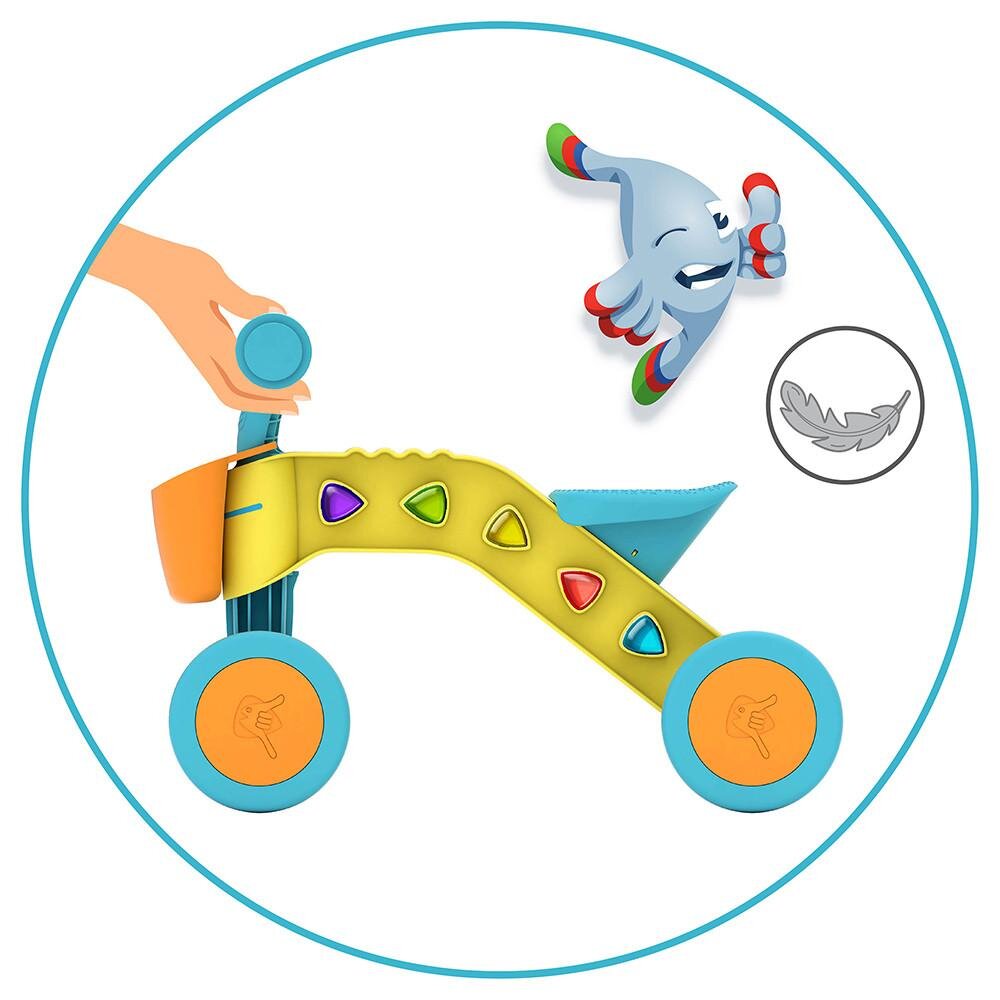 Chillafish Vehicul pentru copii ItsiBitsi Blocks Yellow