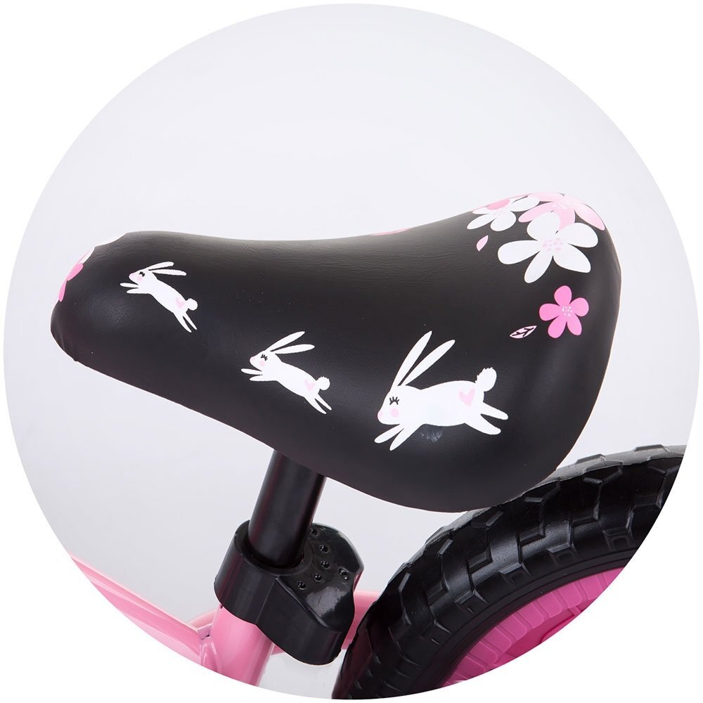 CHIPOLINO Bicicleta copii fara pedale Speed pink 12 inch de la 2 ani pana la greutatea de 30 kg scaun si ghidon reglabile pe inaltime cadru extrem de usor