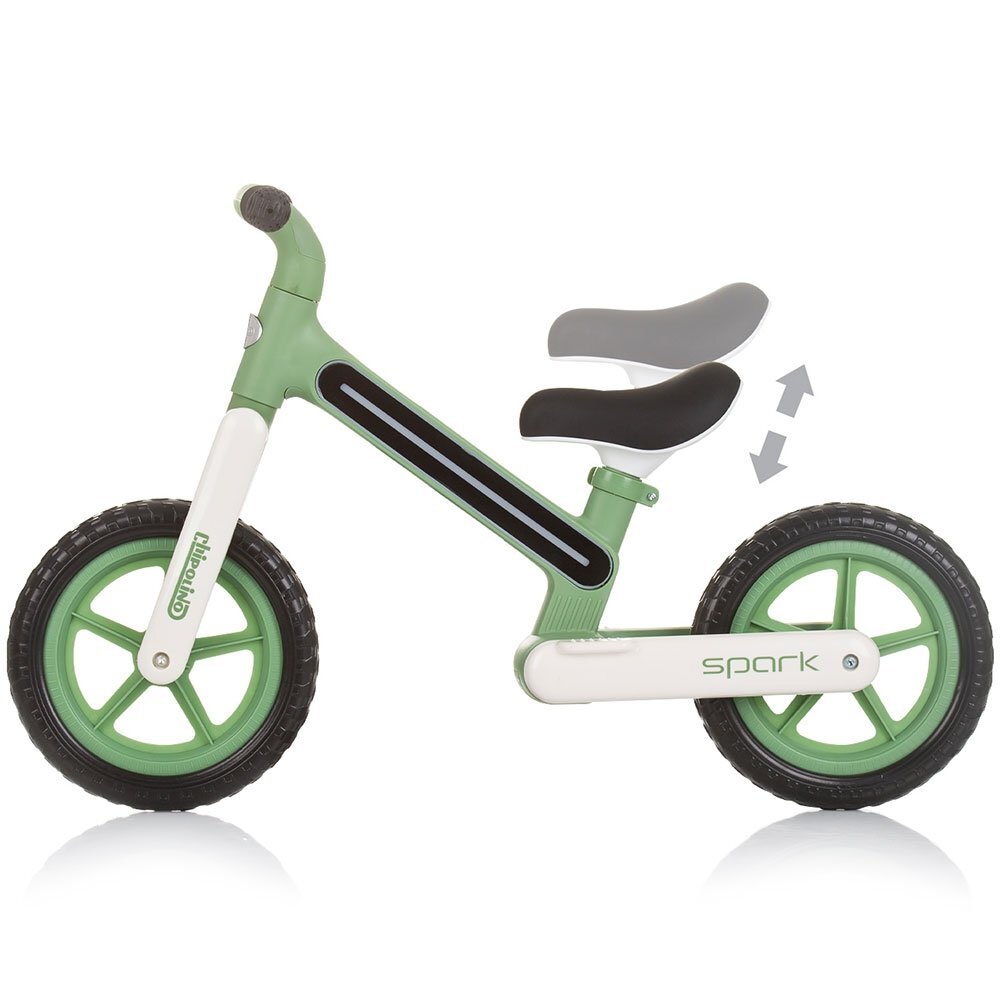 CHIPOLINO Bicicleta fara pedale Spark green