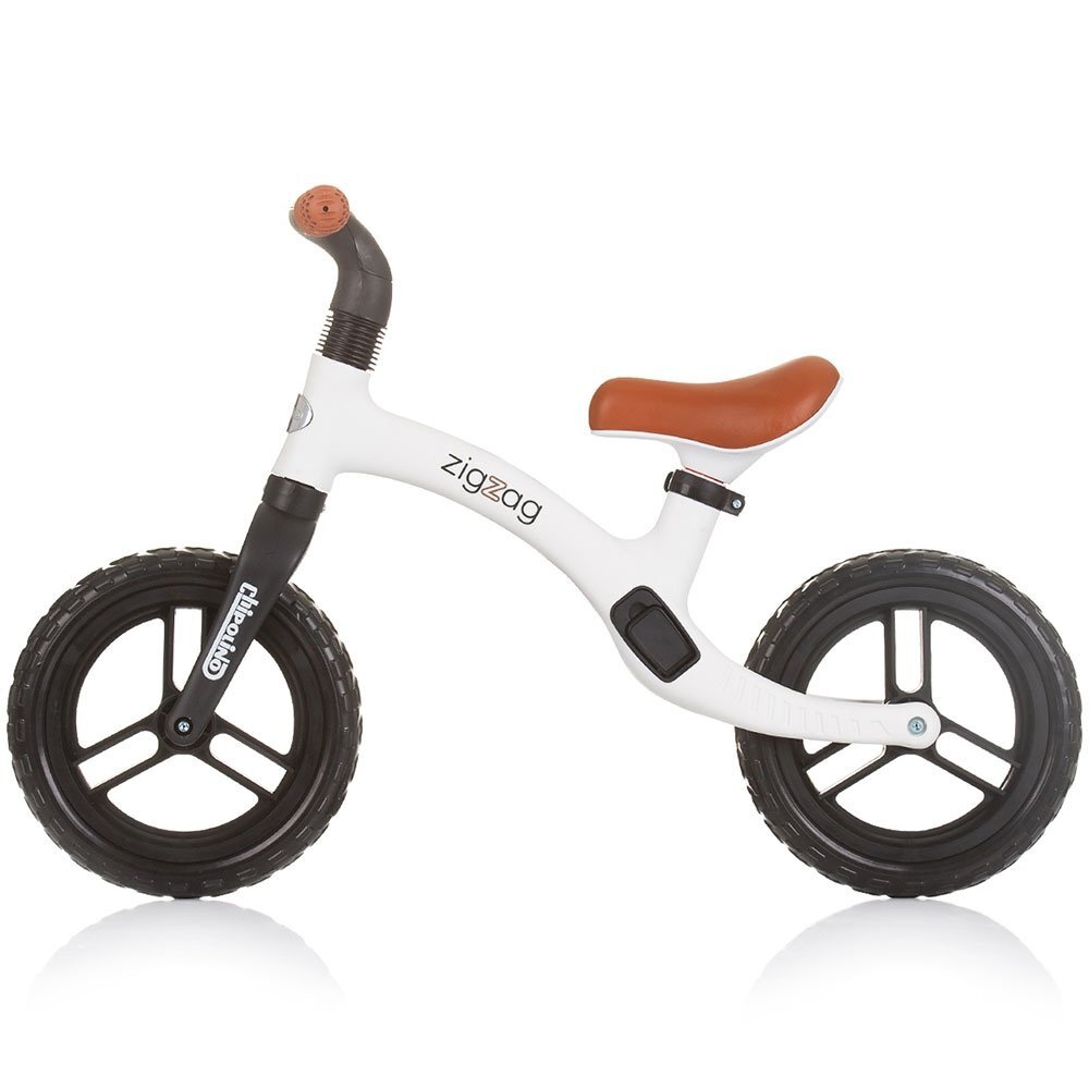 CHIPOLINO Bicicleta fara pedale Zig Zag black white