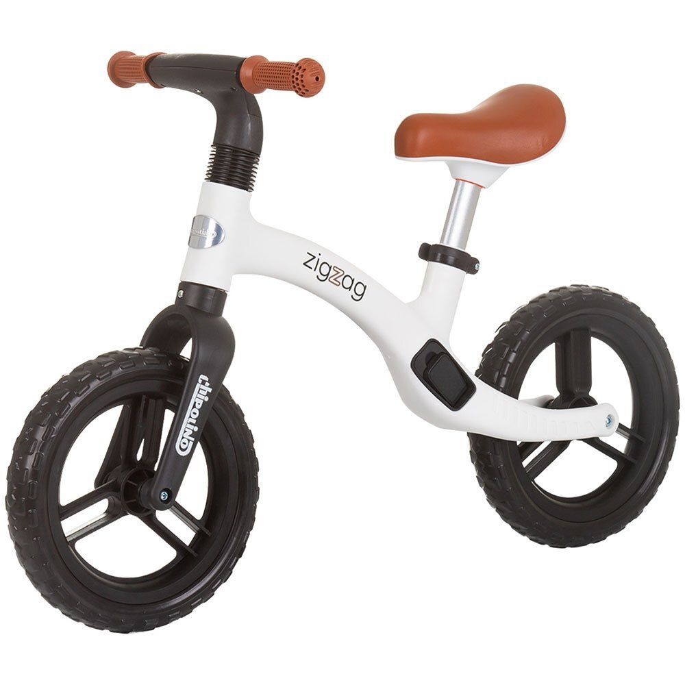 CHIPOLINO Bicicleta fara pedale Zig Zag black white