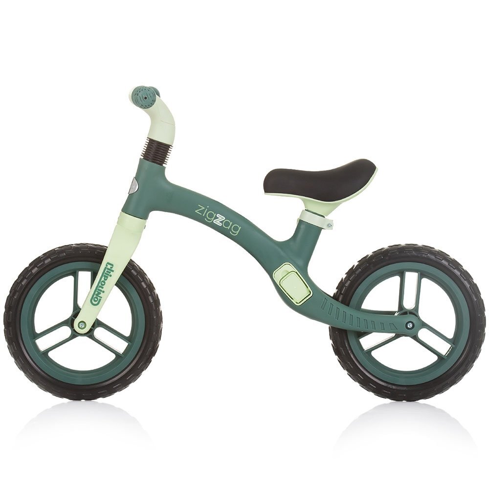 CHIPOLINO Bicicleta fara pedale Zig Zag green