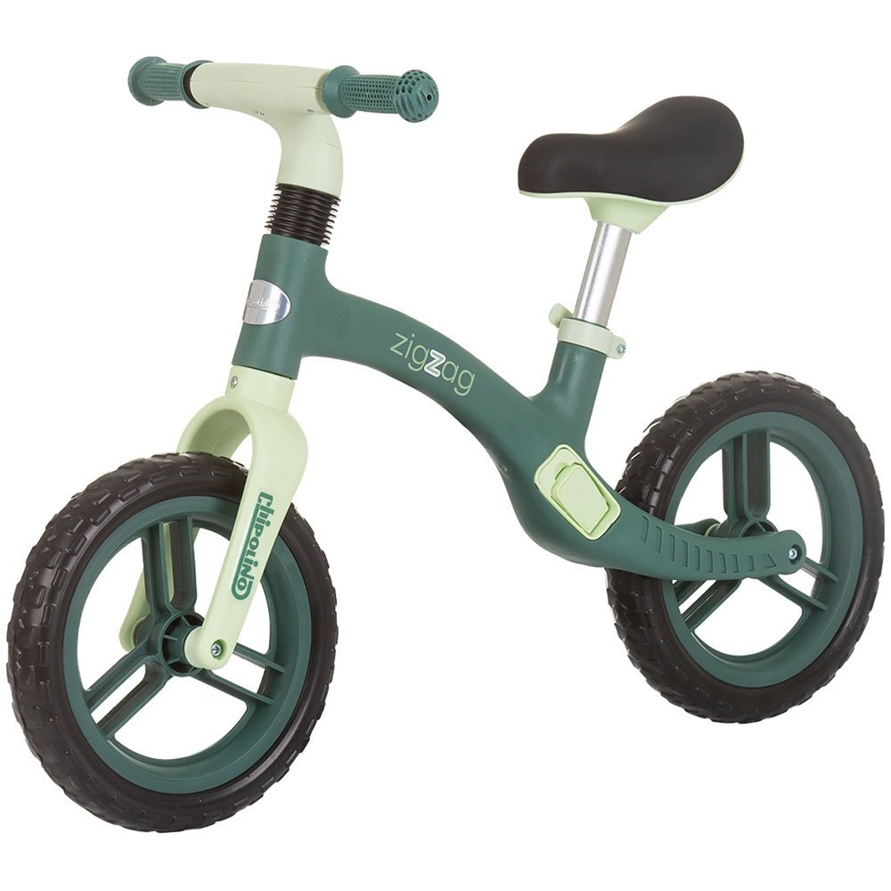 CHIPOLINO Bicicleta fara pedale Zig Zag green