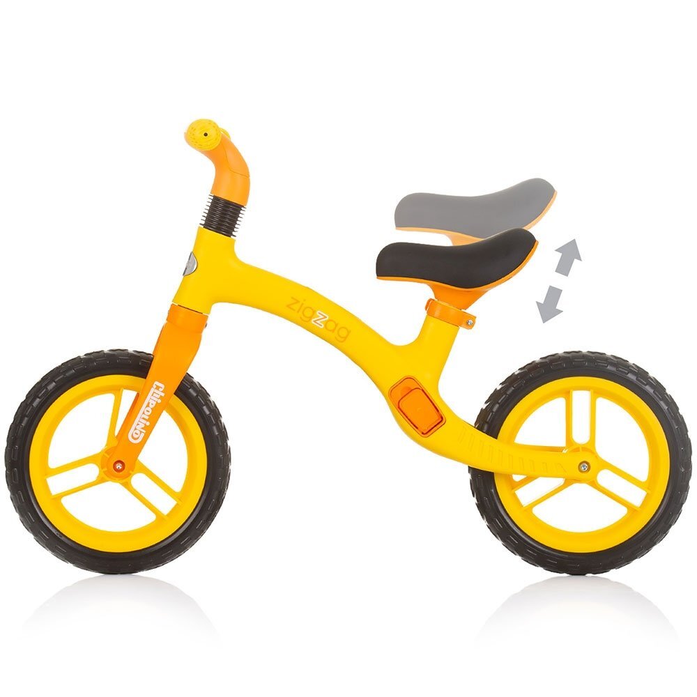 CHIPOLINO Bicicleta fara pedale Zig Zag orange yellow