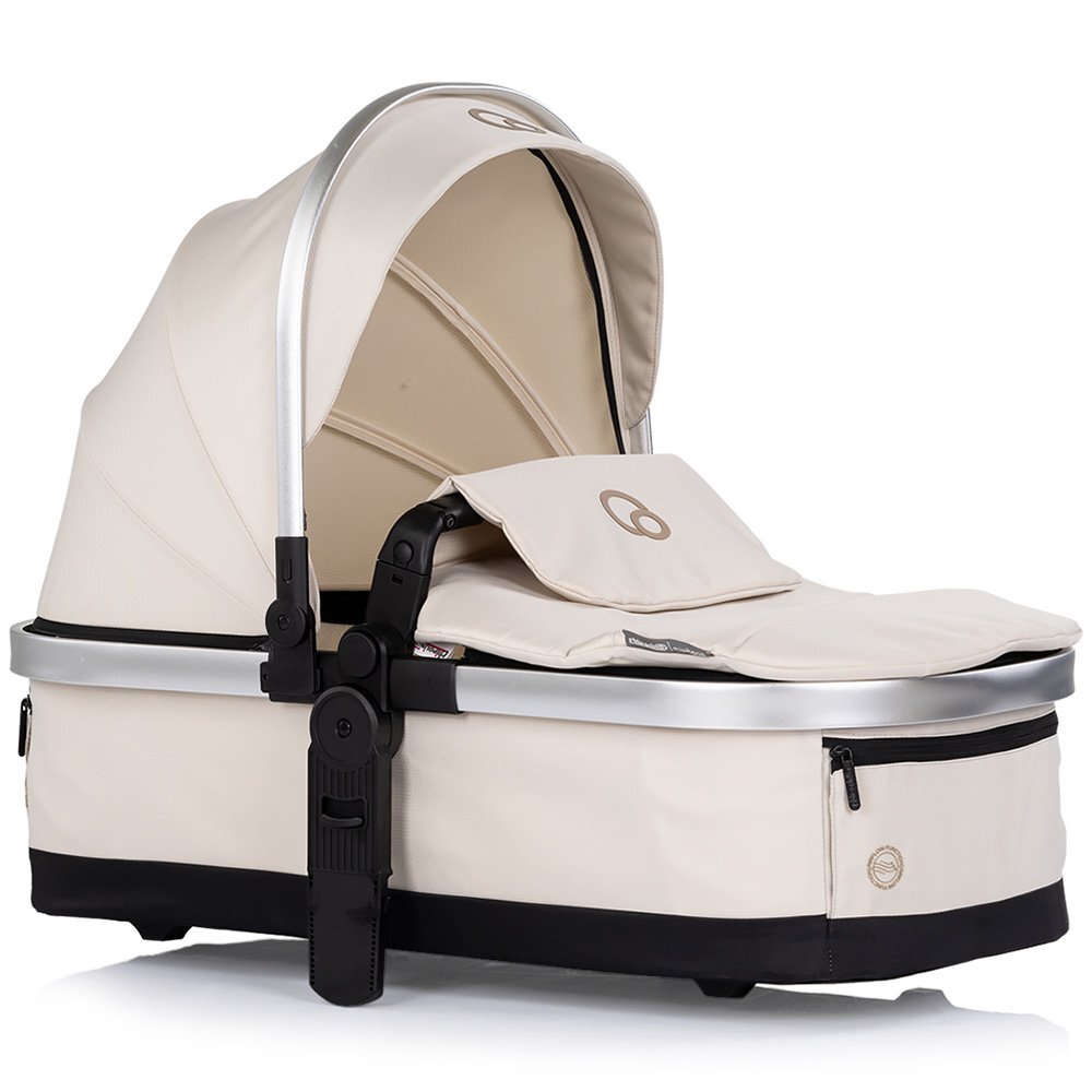 CHIPOLINO Carucior 3 in 1 pentru copii Euphoria Cashmere cu suspensii sezut reversibil accesorii greutate suportata 22 kg