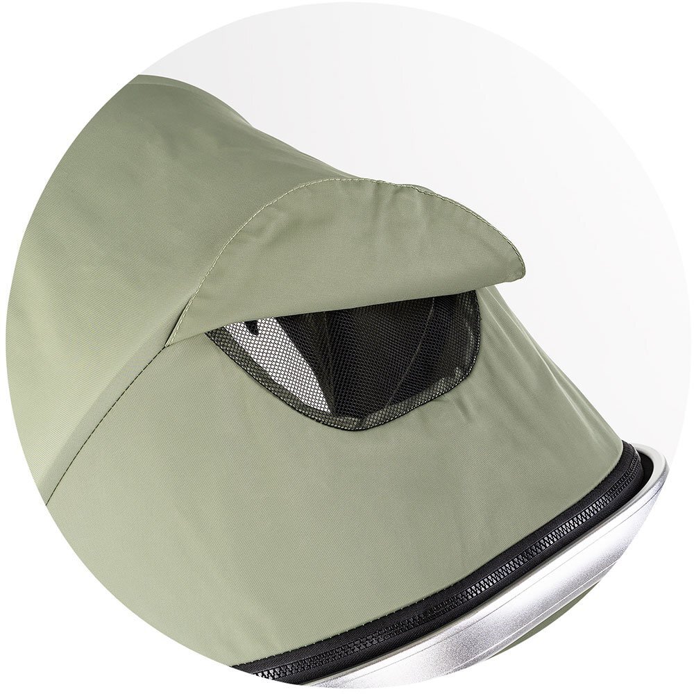 CHIPOLINO Carucior 3 in 1 pentru copii Vista Basil transformabil cadru din aluminiu sezut reversibil maner reglabil suspensii husa de picioare geanta greutate suportata 22 kg