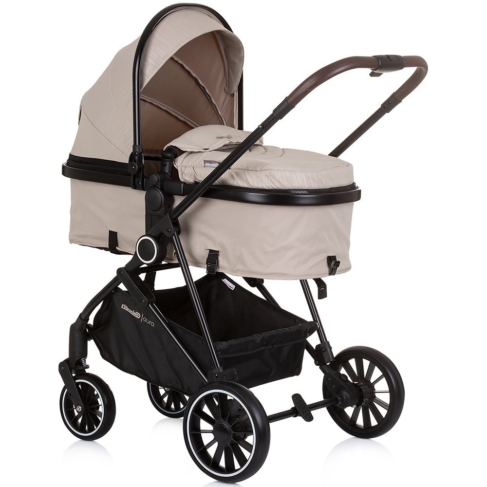 CHIPOLINO Carucior Aura 3 in 1 Macadamia i-Size