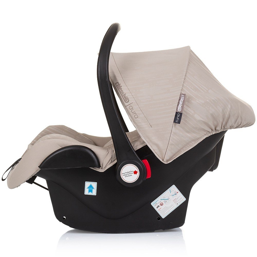 CHIPOLINO Carucior Aura 3 in 1 Macadamia i-Size