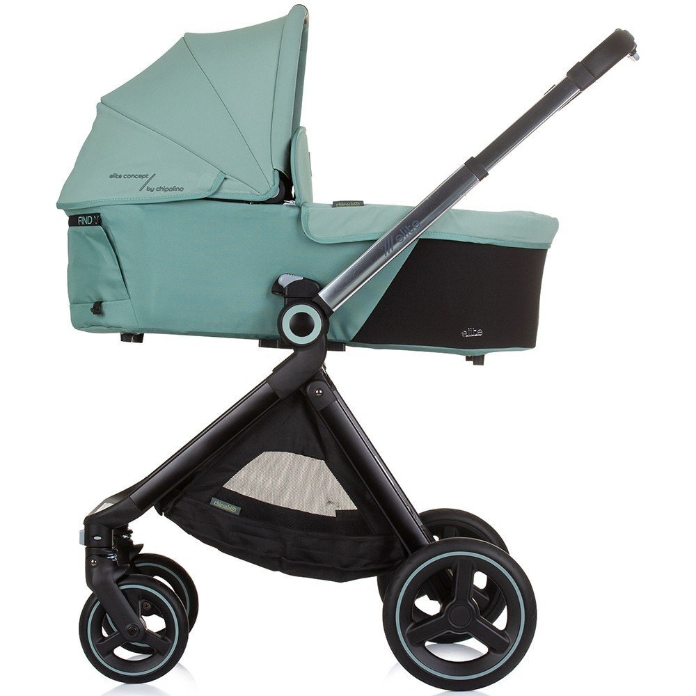 CHIPOLINO Carucior Elite 3 in 1 pastel green i-Size