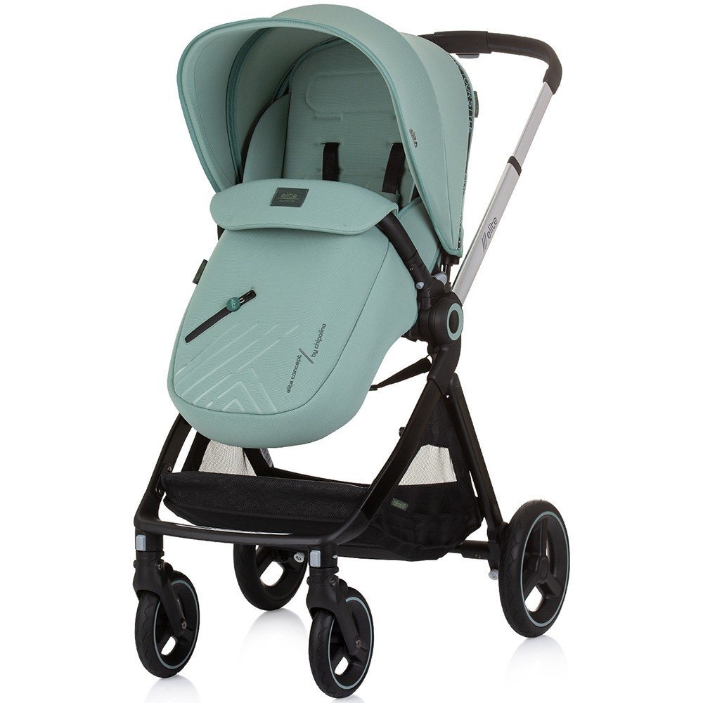 CHIPOLINO Carucior Elite 3 in 1 pastel green i-Size