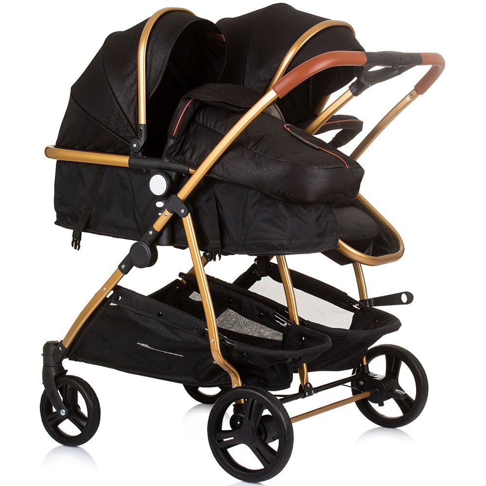 CHIPOLINO Carucior gemeni Duo Smart 2 in 1 obsidian gold