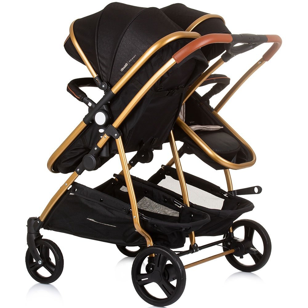 CHIPOLINO Carucior gemeni Duo Smart 2 in 1 obsidian gold