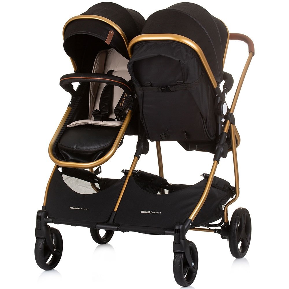 CHIPOLINO Carucior gemeni Duo Smart 2 in 1 obsidian gold