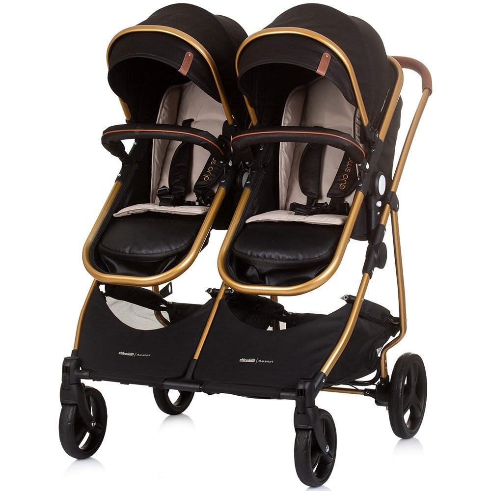 CHIPOLINO Carucior gemeni Duo Smart 2 in 1 obsidian gold