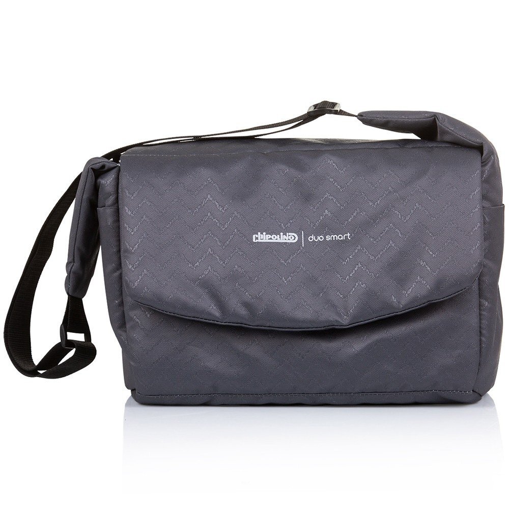 CHIPOLINO Carucior gemeni Duo Smart 2 in 1 silver grey