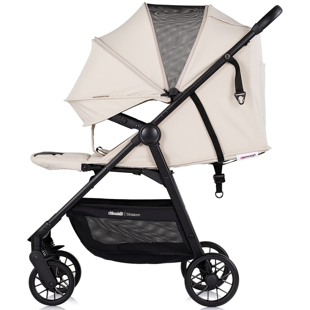 CHIPOLINO Carucior pentru copii Blossom Cashmere spatar reglabil bara de protectie greutate admisa 22 kg