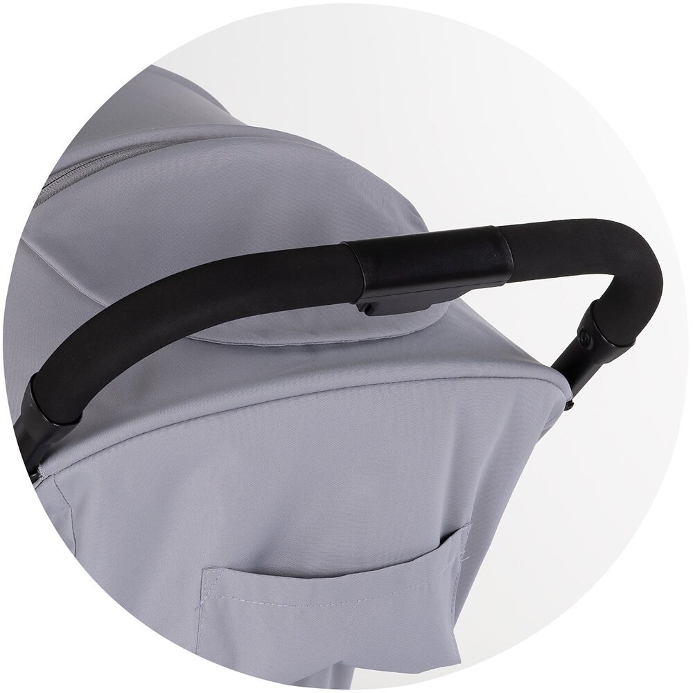 CHIPOLINO Carucior pentru copii Blossom Platinum spatar reglabil bara de protectie greutate admisa 22 kg