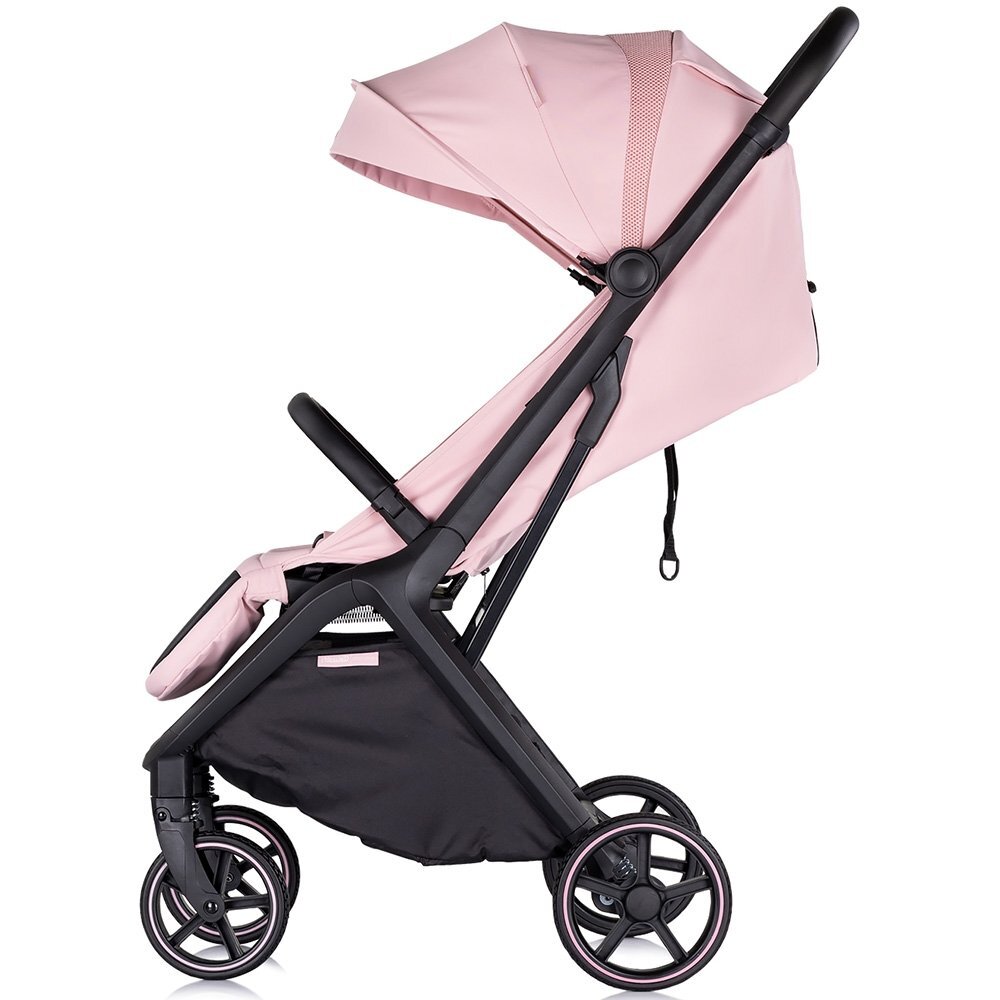 CHIPOLINO Carucior pentru copii Diamond pink marshmallow Cadru aluminiu Spatar reglabil suport picioare reglabil Suspensii greutate suportata 22 kg