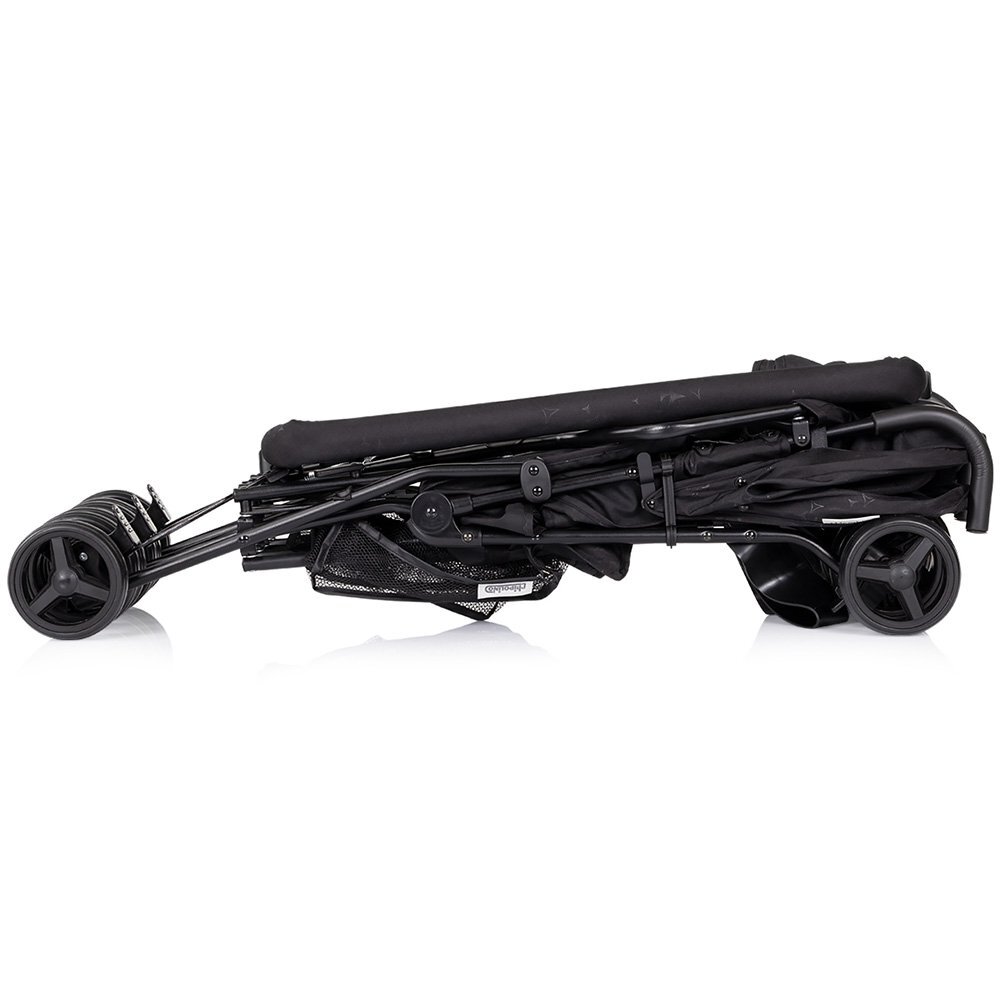 CHIPOLINO Carucior pentru gemeni Double Point Blackberry cadru usor pliere tip umbrela