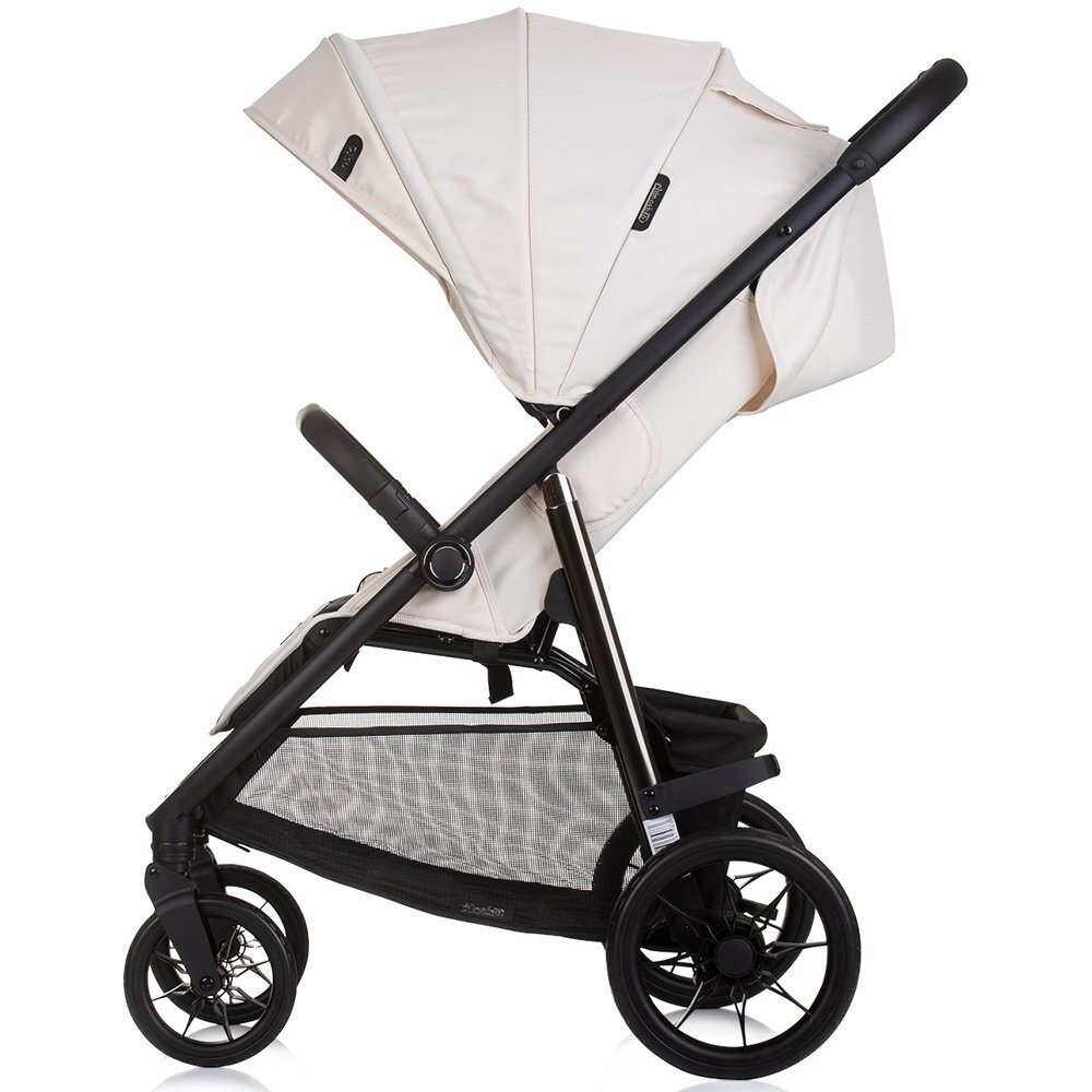 CHIPOLINO Carucior sport Insta biscotta cu husa de picioare suspensii cadru din aluminiu bara de protectie detasabila greutate admisa 22 kg