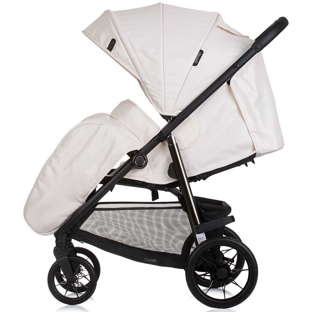 CHIPOLINO Carucior sport Insta biscotta cu husa de picioare suspensii cadru din aluminiu bara de protectie detasabila greutate admisa 22 kg
