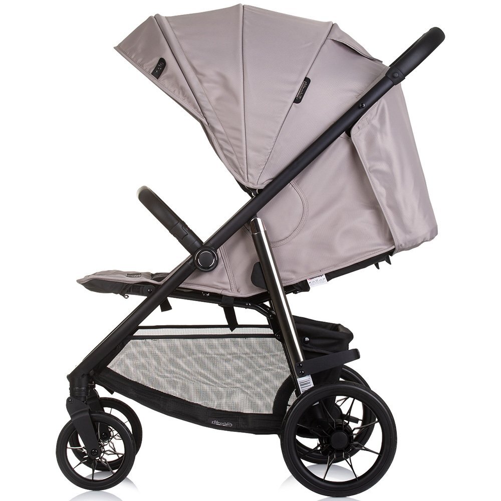 CHIPOLINO Carucior sport Insta tiramisu cu husa de picioare suspensii cadru din aluminiu bara de protectie detasabila greutate admisa 22 kg