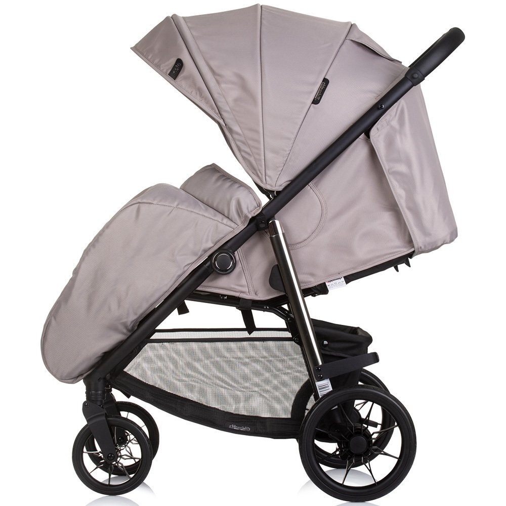 CHIPOLINO Carucior sport Insta tiramisu cu husa de picioare suspensii cadru din aluminiu bara de protectie detasabila greutate admisa 22 kg