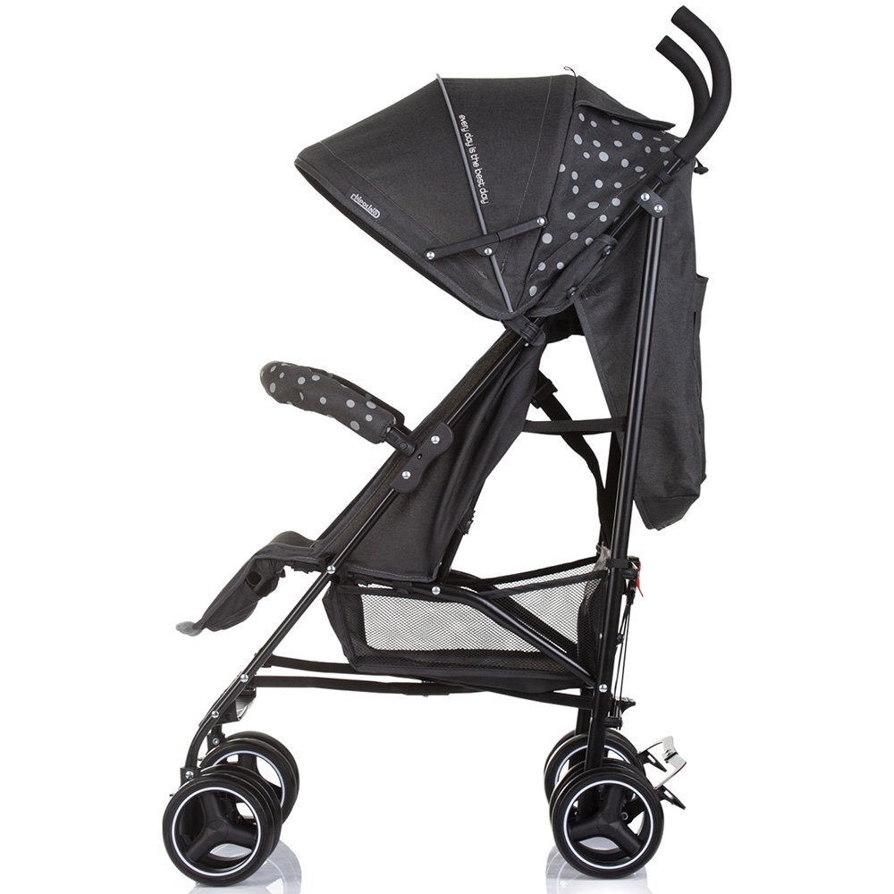 CHIPOLINO Carucior sport Milano Zebra spatar reglabil pliere tip umbrela suport de picioare reglabil greutate admisa 22 kg