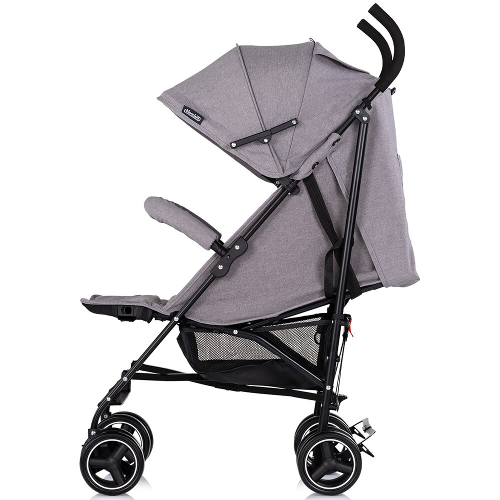 CHIPOLINO Carucior sport pentru copii Milano Platinum spatar reglabil pliere tip umbrela suport de picioare reglabil greutate admisa 22 kg