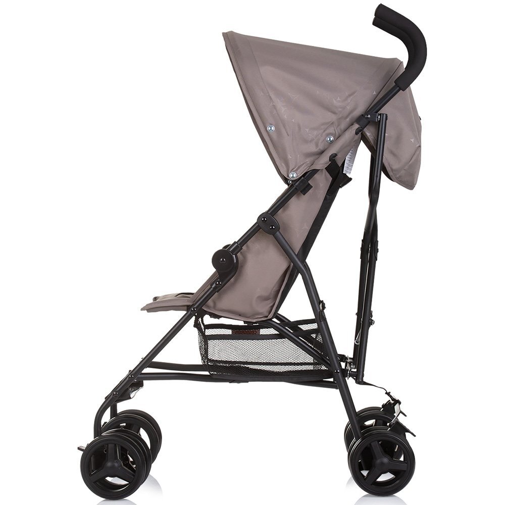 CHIPOLINO Carucior sport pentru copii Point Tiramisu pliere tip umbrela spatar reglabil in 2 pozitii