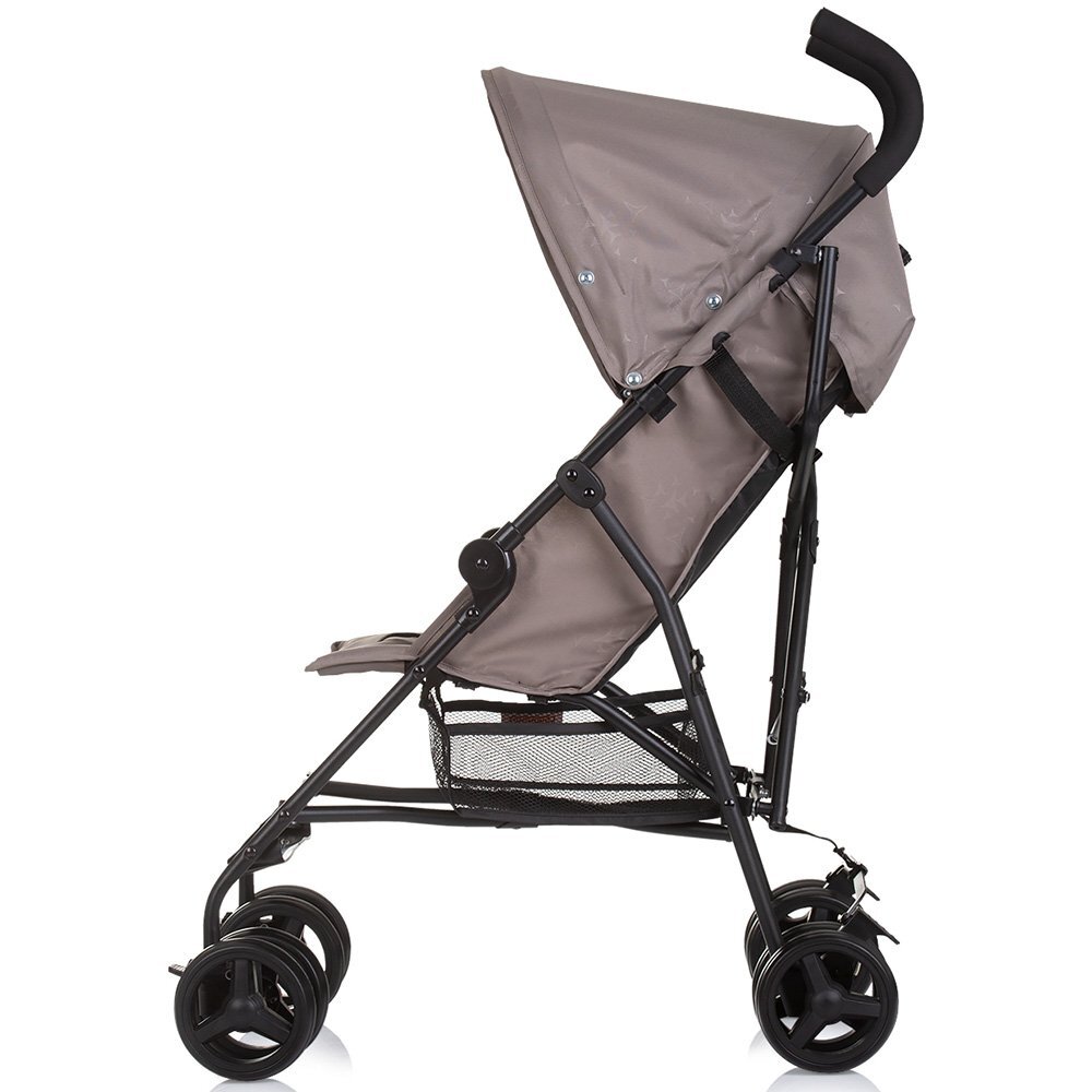 CHIPOLINO Carucior sport pentru copii Point Tiramisu pliere tip umbrela spatar reglabil in 2 pozitii