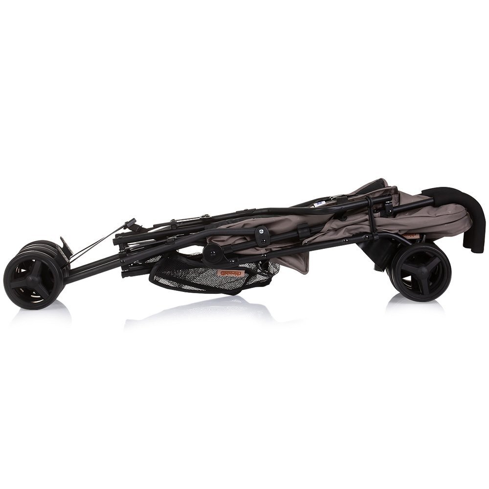 CHIPOLINO Carucior sport pentru copii Point Tiramisu pliere tip umbrela spatar reglabil in 2 pozitii