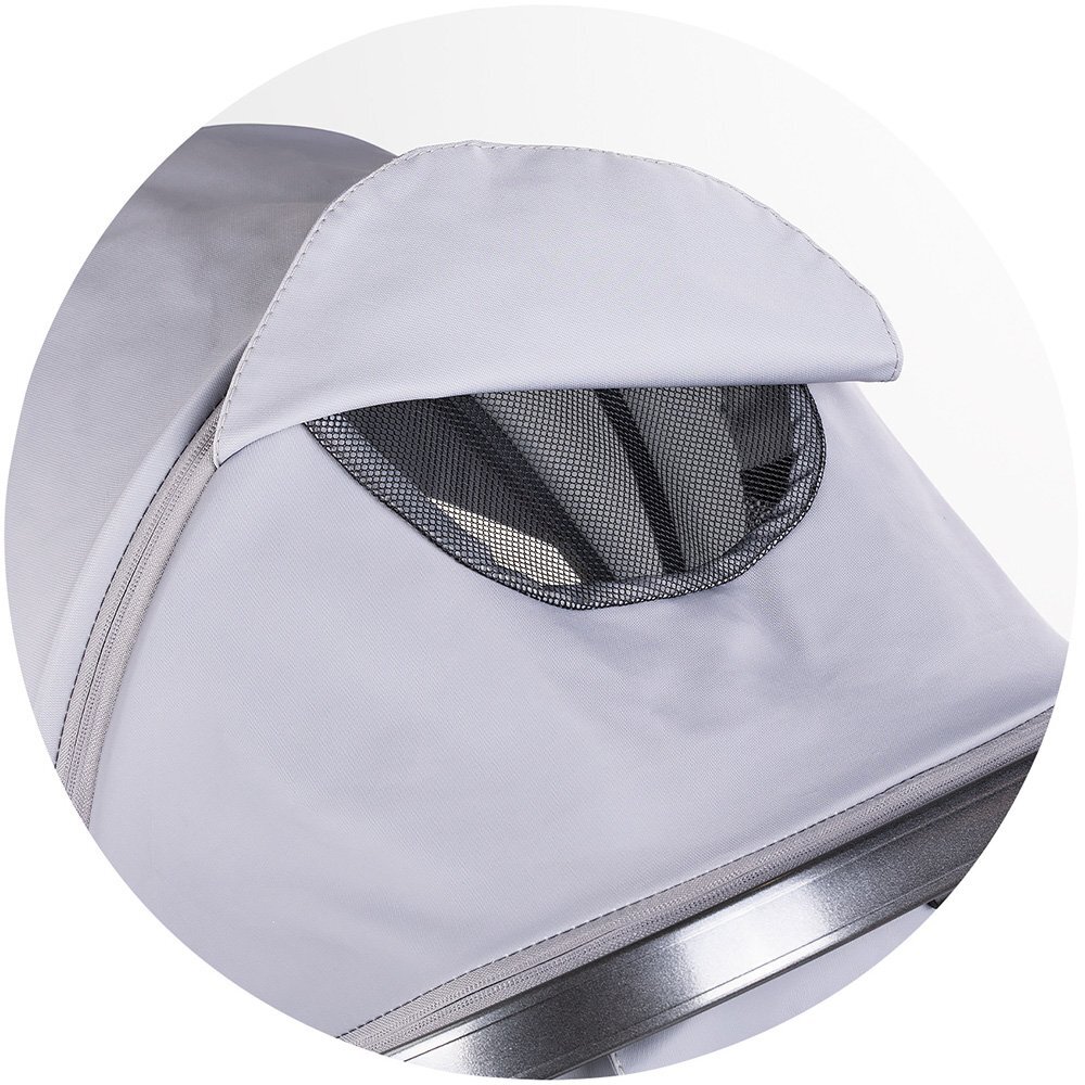 CHIPOLINO Carucior transformabil 2 in 1 pentru copii Amore Platinum cu suspensii sezut reversibil accesorii greutate suportata 22 kg