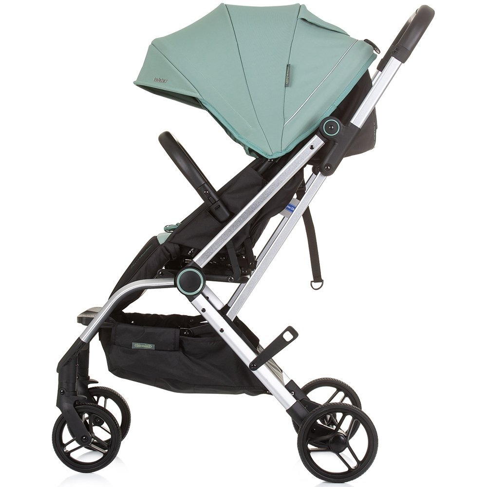 CHIPOLINO Carucior Twister pastel green cu sezut rotativ