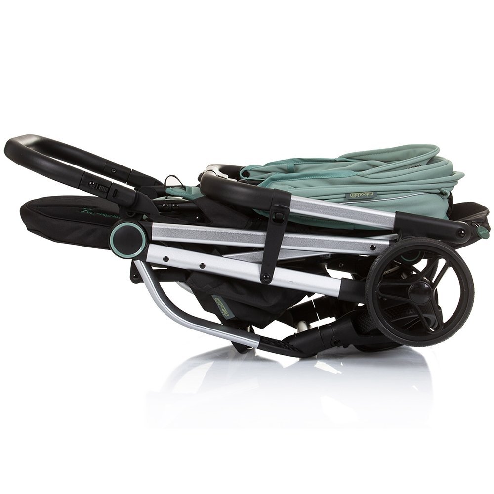 CHIPOLINO Carucior Twister pastel green cu sezut rotativ