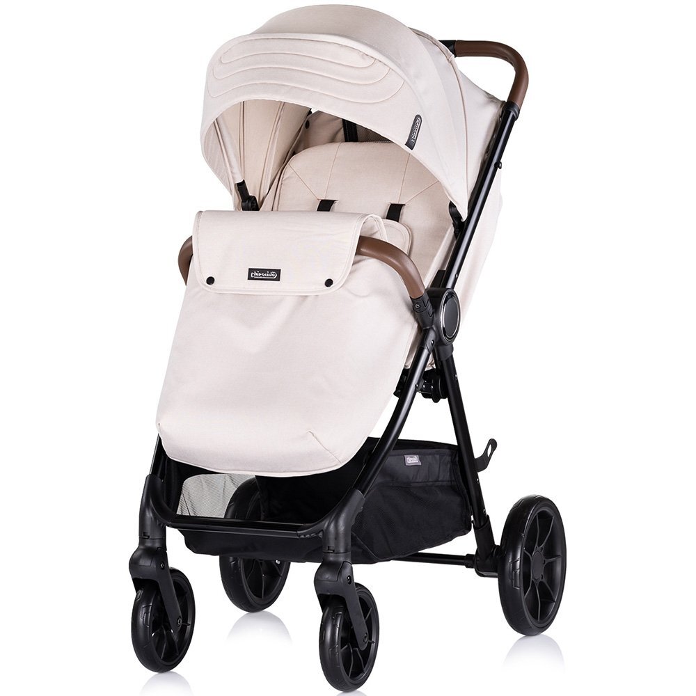 CHIPOLINO Carucior Ultera cu husa picioare Biscotta suspensii spatar reglabil bara de protectie detasabila suport picioare reglabil