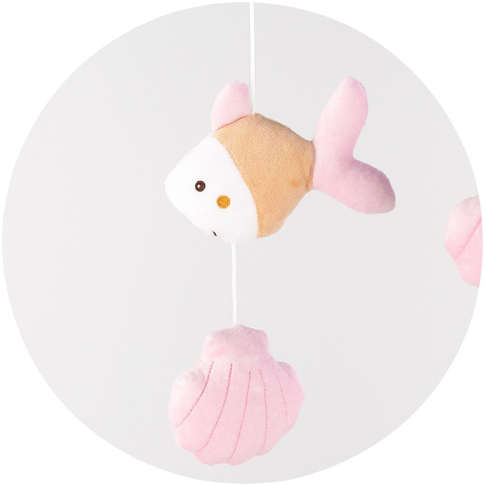 CHIPOLINO Carusel muzical pentru patut cu proiector Mermaid