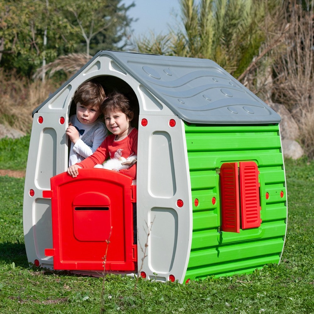 CHIPOLINO Casuta pentru copii Magical House green
