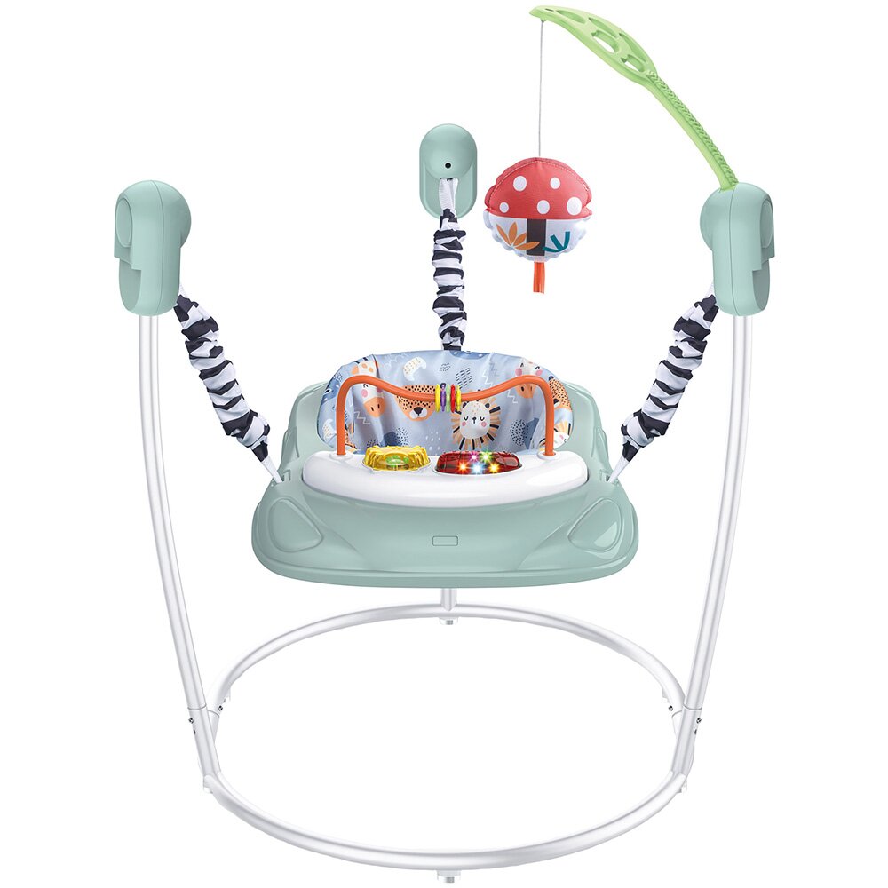 CHIPOLINO Centru de activitati Jumpy Car Mint cu lumini si melodii