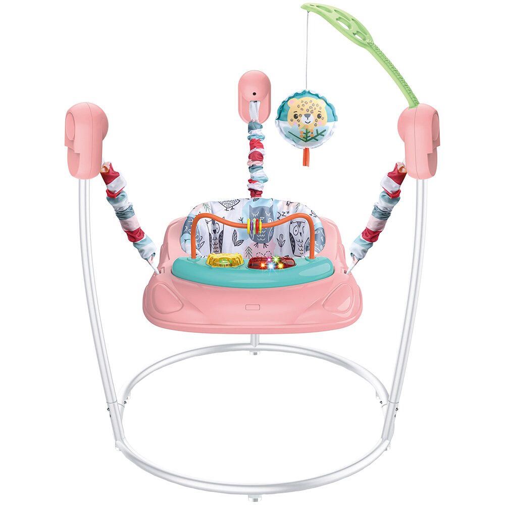 CHIPOLINO Centru de activitati Jumpy Car Pink cu lumini si melodii