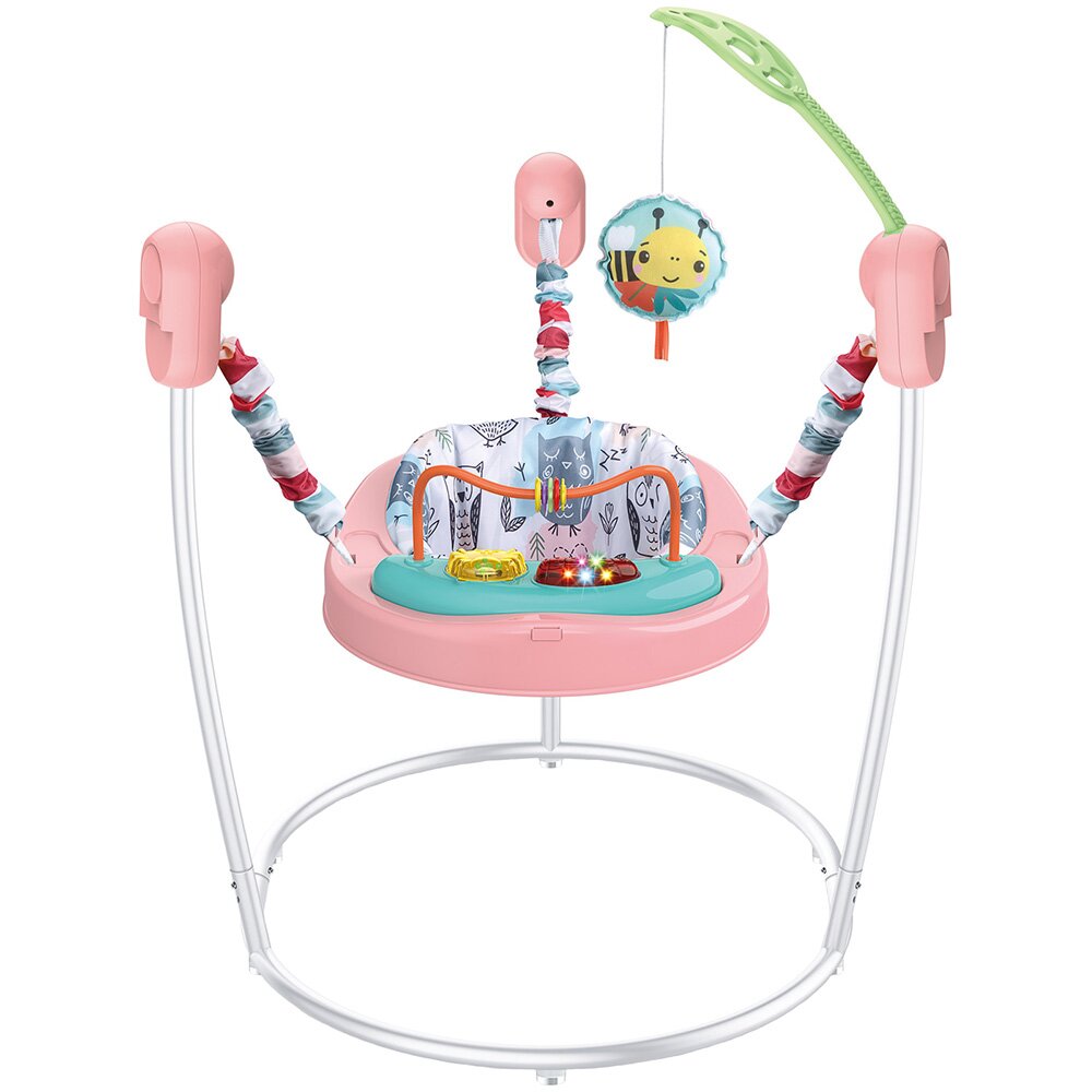 CHIPOLINO Centru de activitati Jumpy Joy pink cu lumini si melodii