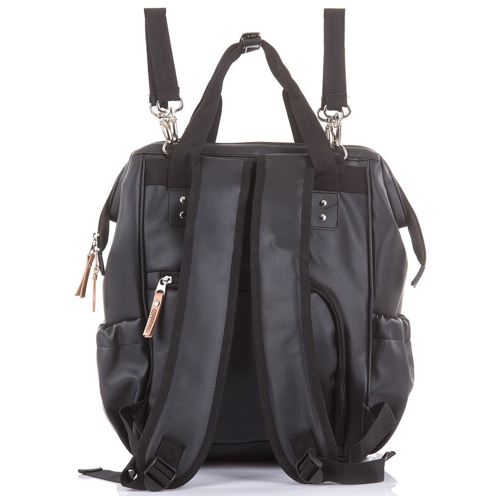 CHIPOLINO Gentuta de infasat black leather