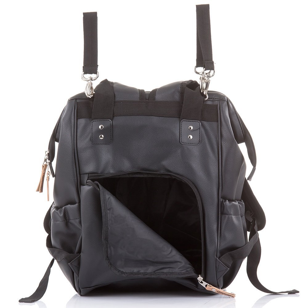 CHIPOLINO Gentuta de infasat black leather