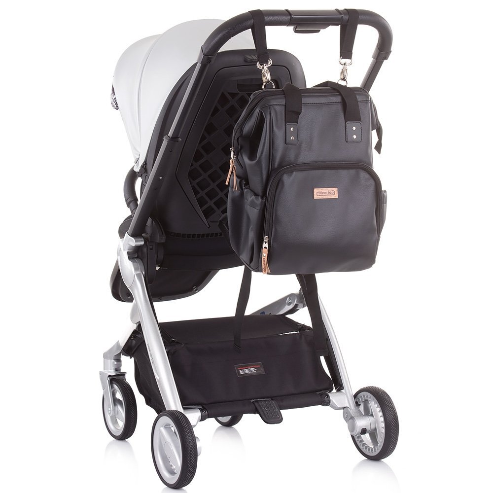 CHIPOLINO Gentuta de infasat black leather